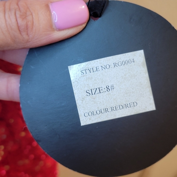 Regina Paris Coquette Lace Dress NWT. Wedding Guest Girly - Picture 6 of 12